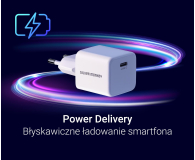 Silver Monkey Ładowarka GaN Core Uno 30W Biała - 1417242 - zdjęcie 3